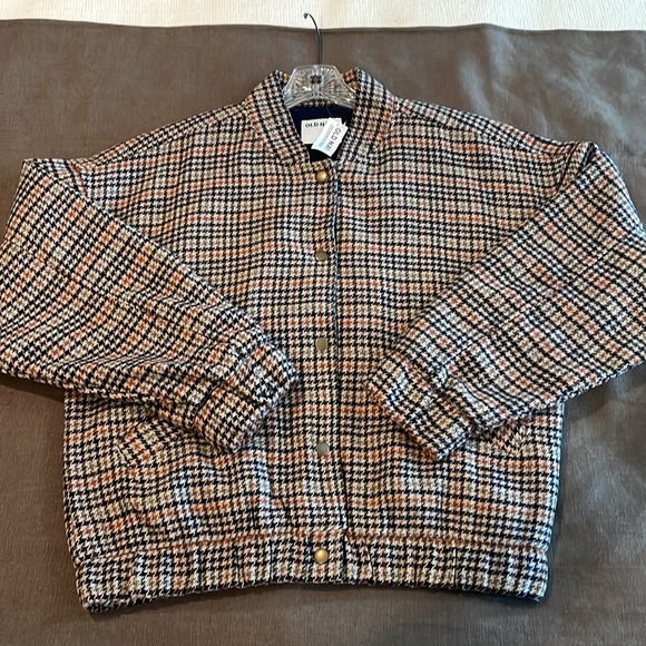 Old Navy Bomber Jacket Size L - Picture 9 of 11